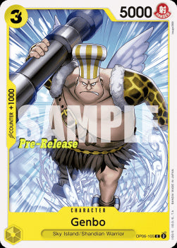 Genbo (OP06-105) - Promos: Wings of the Captain (Common) [OP06P-105]
