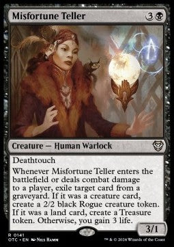 Misfortune Teller⁣ - Commander: Outlaws of Thunder Junction⁣ (Rare)⁣ [141]