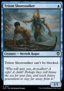 Triton Shorestalker - Commander: Outlaws of Thunder Junction (Common) [OTC-121]