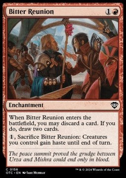 Bitter Reunion⁣ - Commander: Outlaws of Thunder Junction⁣ (Common)⁣ [156]