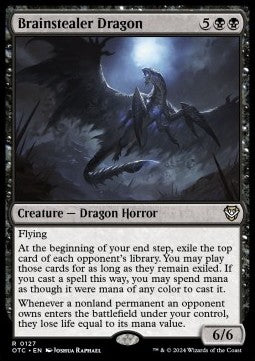 Brainstealer Dragon⁣ - Commander: Outlaws of Thunder Junction⁣ (Rare)⁣ [127]