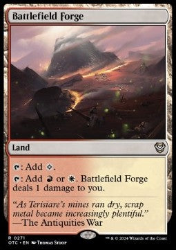 Battlefield Forge⁣ - Commander: Outlaws of Thunder Junction⁣ (Rare)⁣ [271]