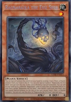 Ragnaraika the Evil Seed (V.1 - Secret Rare)⁣ - Legacy of Destruction⁣ (Secret Rare)⁣ [013]