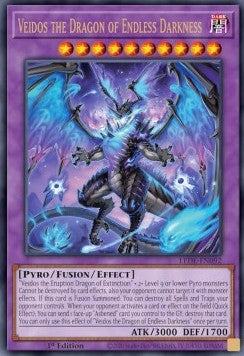 Veidos the Dragon of Endless Darkness (V.1 - Ultra Rare)⁣ - Legacy of Destruction⁣ (Ultra Rare)⁣ [092]