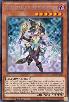 Nightmare Apprentice (V.1 - Secret Rare)⁣ - Legacy of Destruction⁣ (Secret Rare)⁣ [029]