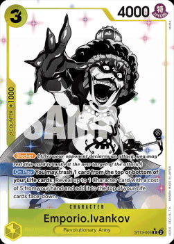 Emporio.Ivankov (ST13-005) (V.2)⁣ - Ultra Deck: The Three Brothers⁣ (Alternate Art)⁣ [005]