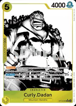 Curly.Dadan (ST13-006) (V.2)⁣ - Ultra Deck: The Three Brothers⁣ (Alternate Art)⁣ [006]