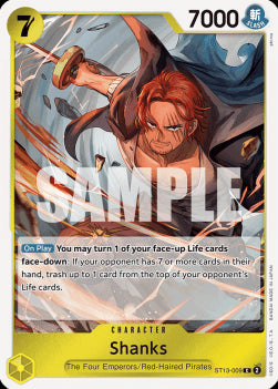 Shanks (ST13-009) (V.1)⁣ - Ultra Deck: The Three Brothers⁣ (Common)⁣ [009]