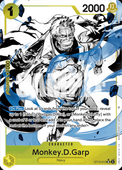 Monkey.D.Garp (ST13-013) (V.2)⁣ - Ultra Deck: The Three Brothers⁣ (Alternate Art)⁣ [013]