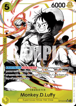 Monkey.D.Luffy (ST13-015) (V.2)⁣ - Ultra Deck: The Three Brothers⁣ (Alternate Art)⁣ [015]