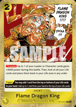 Flame Dragon King (ST13-017) - Ultra Deck: The Three Brothers (Common) [ST-13-017]