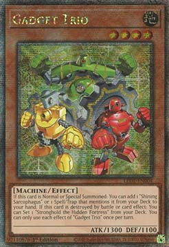 Gadget Trio (V.2 - Quarter Century Secret Rare)⁣ - Legacy of Destruction⁣ (Quarter Century Secret Rare)⁣ [004]
