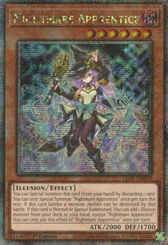 Nightmare Apprentice (V.2 - Quarter Century Secret Rare)⁣ - Legacy of Destruction⁣ (Quarter Century Secret Rare)⁣ [029]