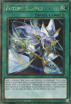 Future Silence (V.2 - Quarter Century Secret Rare)⁣ - Legacy of Destruction⁣ (Quarter Century Secret Rare)⁣ [054]