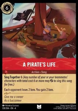 A Pirate's Life⁣ - Ursula's Return⁣ (Uncommon)⁣ [128]