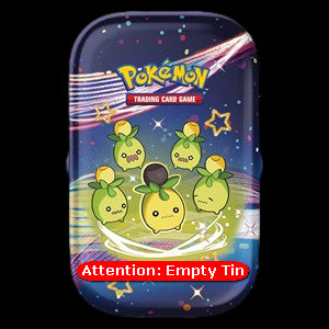 Empty Paldean Fates: Smoliv Mini Tin⁣ - Paldean Fates