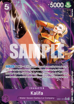 Kalifa (EB01-031) (V.2)⁣ - Memorial Collection⁣ (Alternate Art)⁣ [031]