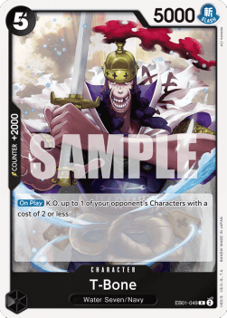 T-Bone (EB01-049) (V.1) - Memorial Collection (Rare) [EB01-049]