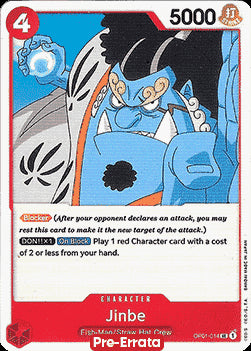 Jinbe (OP01-014)⁣ - Romance Dawn (Pre-Errata)⁣ (Common)⁣ [014]