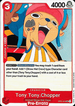 Tony Tony.Chopper (OP01-015)⁣ - Romance Dawn (Pre-Errata)⁣ (Uncommon)⁣ [015]