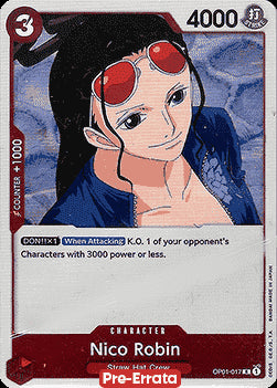 Nico Robin (OP01-017)⁣ - Romance Dawn (Pre-Errata)⁣ (Rare)⁣ [017]