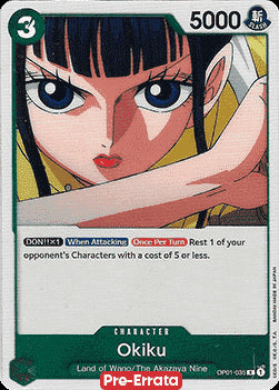 Okiku (OP01-035)⁣ - Romance Dawn (Pre-Errata)⁣ (Rare)⁣ [035]