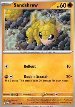Sandshrew - Twilight Masquerade (Common) [TWM-097]