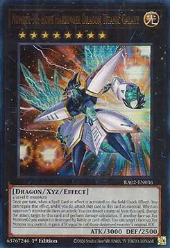 Number 38: Hope Harbinger Dragon Titanic Galaxy (V.2 - Ultra Rare) - 25th Anniversary Rarity Collection II (Ultra Rare) [RA02-036]