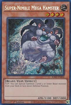 Super-Nimble Mega Hamster (V.3 - Secret Rare)⁣ - 25th Anniversary Rarity Collection II⁣ (Secret Rare)⁣ [004]