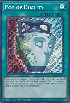 Pot of Duality (V.3 - Secret Rare)⁣ - 25th Anniversary Rarity Collection II⁣ (Secret Rare)⁣ [057]