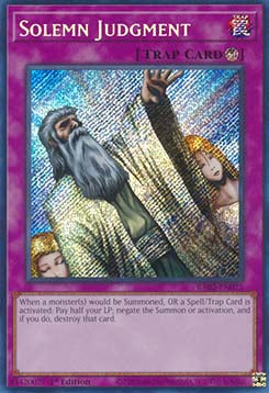 Solemn Judgment (V.3 - Secret Rare)⁣ - 25th Anniversary Rarity Collection II⁣ (Secret Rare)⁣ [075]