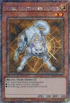 Ryko, Lightsworn Hunter (V.4 - Platinum Secret Rare) - 25th Anniversary Rarity Collection II (Platinum Secret Rare) [RA02-003]