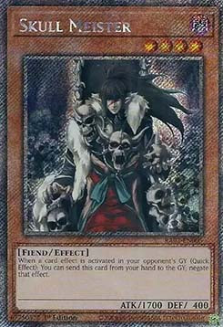 Skull Meister (V.4 - Platinum Secret Rare) - 25th Anniversary Rarity Collection II (Platinum Secret Rare) [RA02-005]