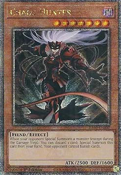Chaos Hunter (V.5 - Quarter Century Secret Rare)⁣ - 25th Anniversary Rarity Collection II⁣ (Quarter Century Secret Rare)⁣ [007]