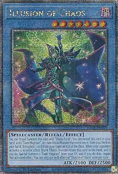 Illusion of Chaos (V.5 - Quarter Century Secret Rare)⁣ - 25th Anniversary Rarity Collection II⁣ (Quarter Century Secret Rare)⁣ [020]