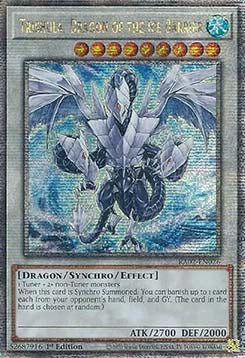 Trishula, Dragon of the Ice Barrier (V.5 - Quarter Century Secret Rare)⁣ - 25th Anniversary Rarity Collection II⁣ (Quarter Century Secret Rare)⁣ [026]