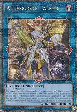 Accesscode Talker (V.5 - Quarter Century Secret Rare)⁣ - 25th Anniversary Rarity Collection II⁣ (Quarter Century Secret Rare)⁣ [044]