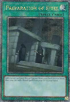 Preparation of Rites (V.5 - Quarter Century Secret Rare)⁣ - 25th Anniversary Rarity Collection II⁣ (Quarter Century Secret Rare)⁣ [056]