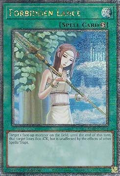 Forbidden Lance (V.5 - Quarter Century Secret Rare)⁣ - 25th Anniversary Rarity Collection II⁣ (Quarter Century Secret Rare)⁣ [058]
