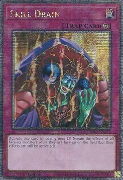 Skill Drain (V.5 - Quarter Century Secret Rare)⁣ - 25th Anniversary Rarity Collection II⁣ (Quarter Century Secret Rare)⁣ [077]