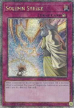 Solemn Strike (V.5 - Quarter Century Secret Rare)⁣ - 25th Anniversary Rarity Collection II⁣ (Quarter Century Secret Rare)⁣ [079]