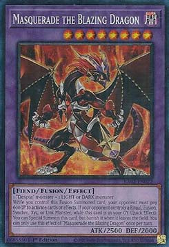 Masquerade the Blazing Dragon (V.6 - Collectors Rare) - 25th Anniversary Rarity Collection II (Collectors Rare) [RA02-022]