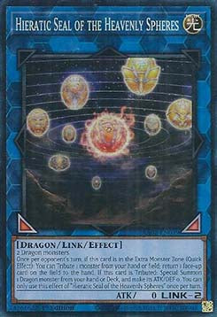 Hieratic Seal of the Heavenly Spheres (V.6 - Collectors Rare)⁣ - 25th Anniversary Rarity Collection II⁣ (Collectors Rare)⁣ [039]
