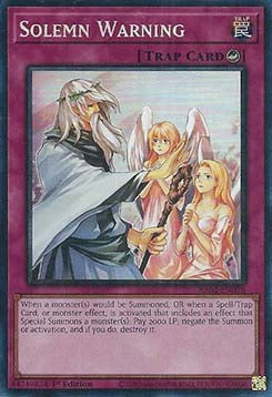 Solemn Warning (V.6 - Collectors Rare)⁣ - 25th Anniversary Rarity Collection II⁣ (Collectors Rare)⁣ [078]