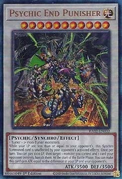 Psychic End Punisher (V.7 - Ultimate Rare) - 25th Anniversary Rarity Collection II (Ultimate Rare) [RA02-032]