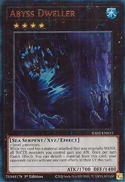 Abyss Dweller (V.7 - Ultimate Rare)⁣ - 25th Anniversary Rarity Collection II⁣ (Ultimate Rare)⁣ [033]