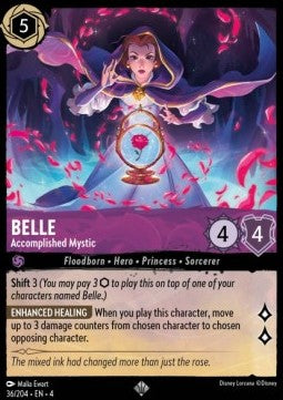 Belle - Accomplished Mystic⁣ - Ursula's Return⁣ (Super Rare)⁣ [36]