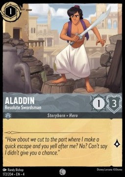 Aladdin - Resolute Swordsman⁣ - Ursula's Return⁣ (Common)⁣ [172]