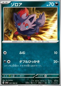 Zorua⁣ - Night Wanderer⁣ (Common)⁣ [031]