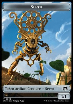 Servo Token (A 1/1) // Energy Reserve - Modern Horizons 3: Tokens (Token) [TMH3-T 33/36]